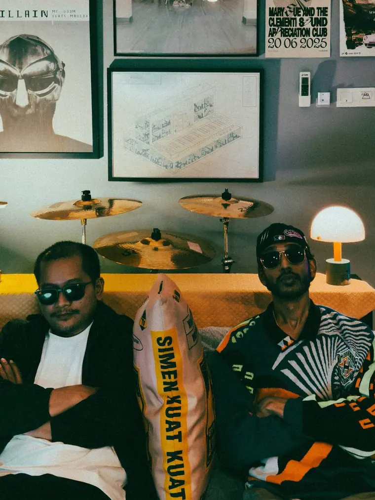 The Spaceship founders in the studio